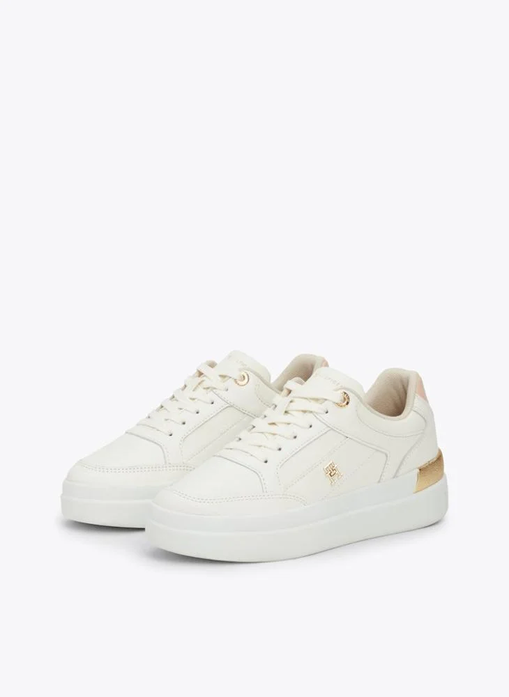 تومي هيلفيغر Lace Up Low Top Sneakers
