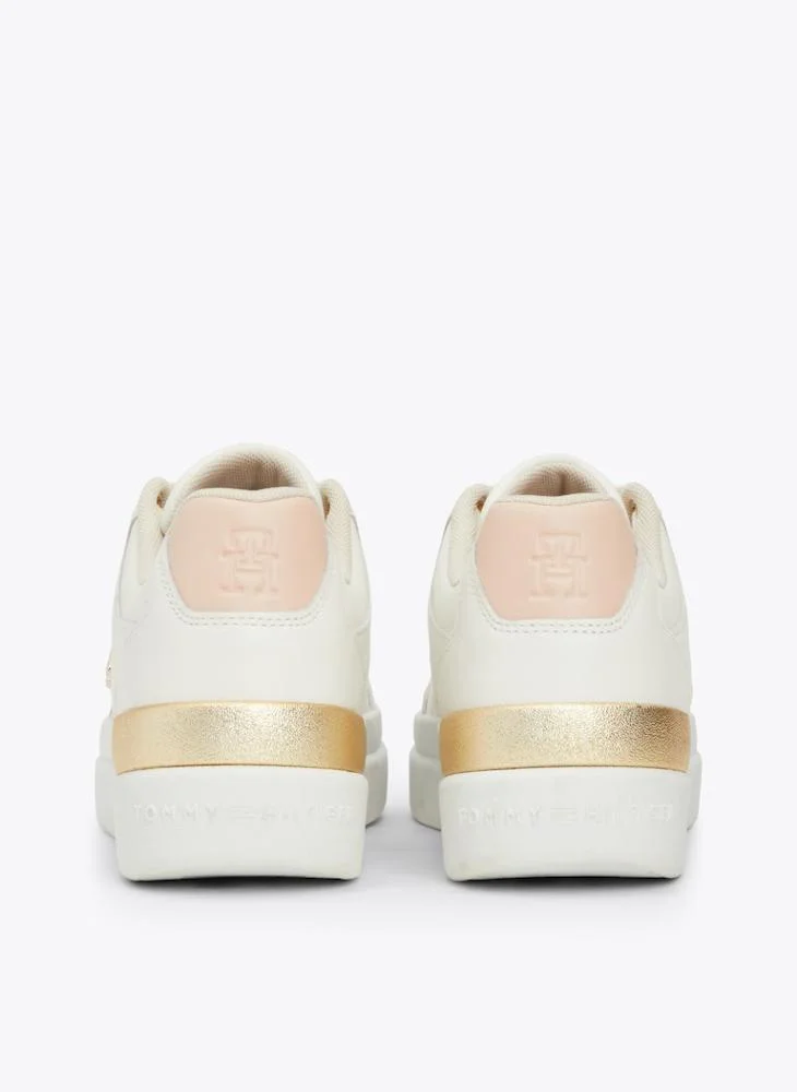 تومي هيلفيغر Lace Up Low Top Sneakers