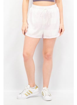 GLAMOROUS Women Checkerboard Pattern Basic Shorts, Lavender  - Image 1