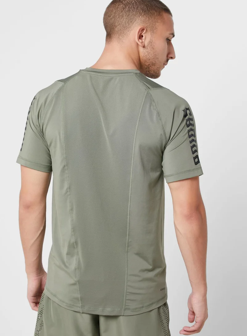 Adidas Alphaskin Sport Graphic T-Shirt