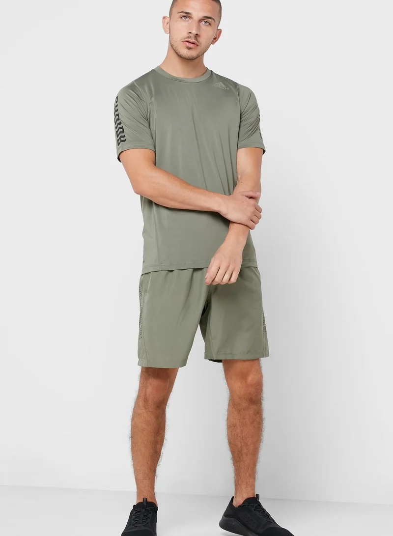Adidas Alphaskin Sport Graphic T-Shirt