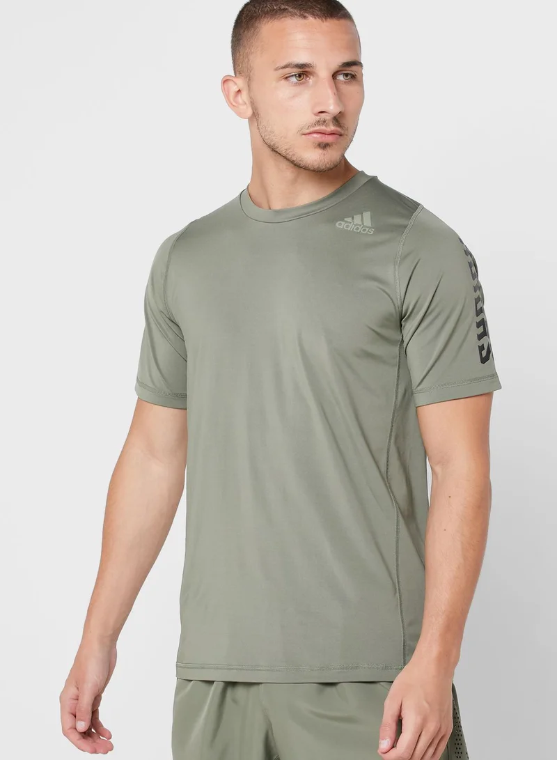 Adidas Alphaskin Sport Graphic T-Shirt
