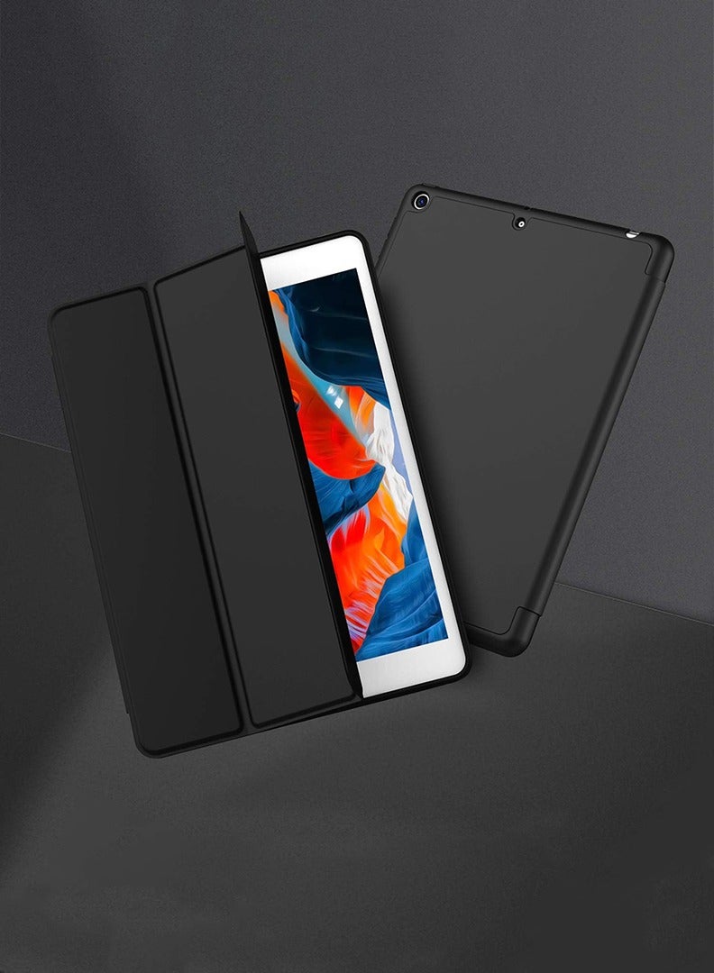 Theodor Protective iPad 10.2 Case iPad 9th Gen 2021/ iPad 8th Gen 2020/ iPad 7th Gen 2019 Case, Slim Stand Smart Cover With Pencil Holder -Black - Image 5