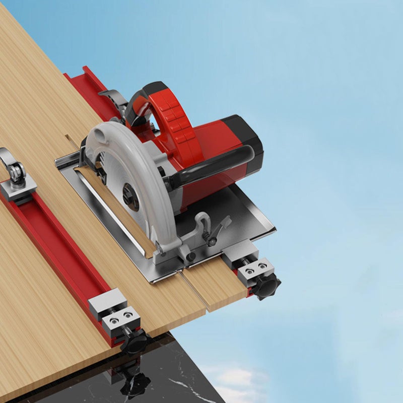 Circular Saw Rail Clamp 240mm Base Clamp Tool for Woodworking Cutting Machine - Image 3