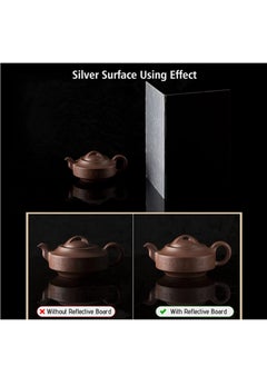 Generic 3-in-1 Photography Cardboard Paperboard Folding Photography Reflector Diffuser Board for Still Life Product Food Photo Shooting A4 Size  - Image 3