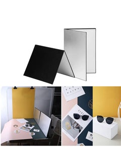 Generic 3-in-1 Photography Cardboard Paperboard Folding Photography Reflector Diffuser Board for Still Life Product Food Photo Shooting A4 Size  - Image 4