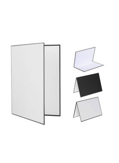 Generic 3-in-1 Photography Cardboard Paperboard Folding Photography Reflector Diffuser Board for Still Life Product Food Photo Shooting A4 Size  - Image 1