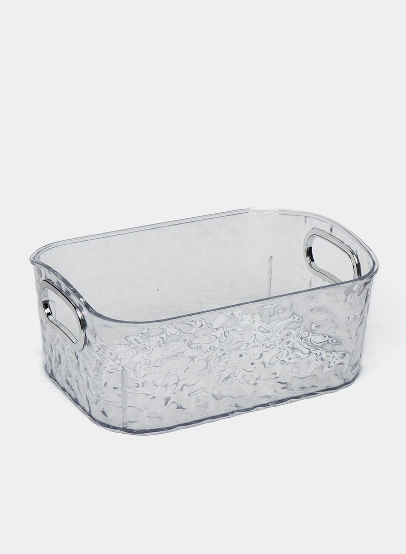 Stackable Acrylic  Organizer Sturdy Pantry And Refrigerator Storage Containers Bins With Handles | Large | For Bathroom, Kitchen Cabinet, Pantry, Home Organization - Image 2