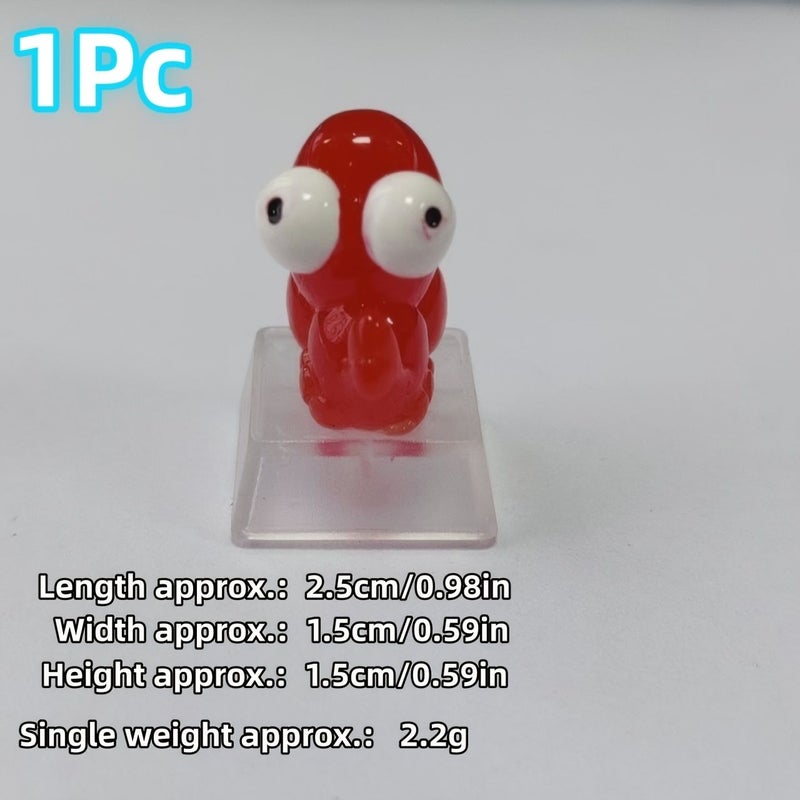 1Pc Ocean Stereo Keycap Orange Coral 3D Sea Animal Keycap For Mechanical Keyboards - Image 5
