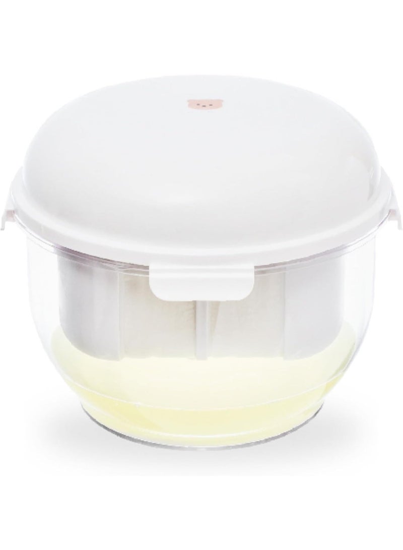 erorex Greek Yogurt Maker Strainer Container with Fine Mesh Filter BPA Free Airtight Yogurt Straining Bowl 1.8Qt - Image 1