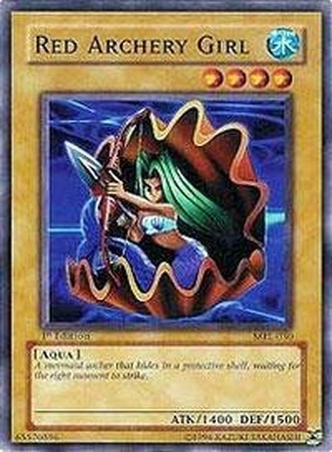 Yu-Gi-Oh! - Red Archery Girl (MRL-030) - Magic Ruler - 1st Edition - Common