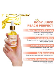 IKZEE 60ml Body Juice Oil Cinnamon Bun Hand Crafted Body Oil for Women Nourishing Hydrating & Moisturizing for All Skin Types with Natural Oils 100% Pure Natural Essence Body Juice Oil  - Image 3