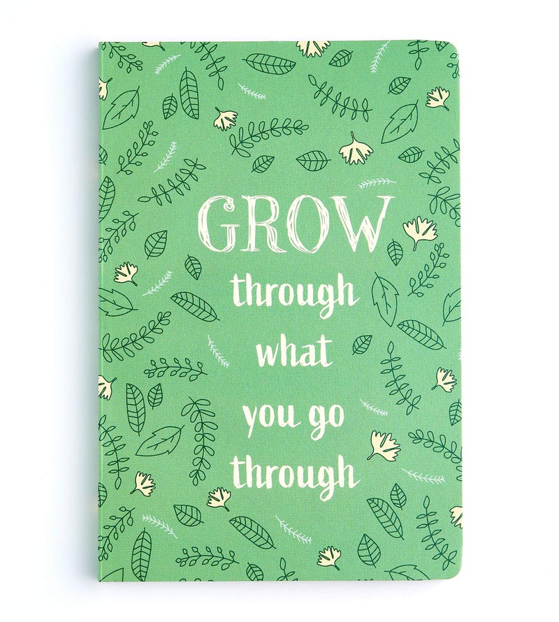 Factor Notes 90 GSM A5 Notebook: Plain | 160 Pages (Grow) - Image 1