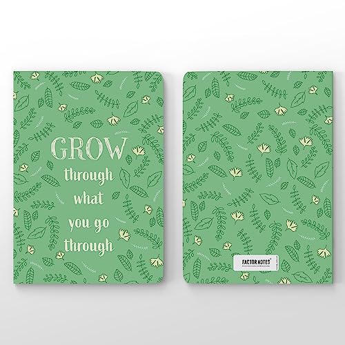 Factor Notes 90 GSM A5 Notebook: Plain | 160 Pages (Grow) - Image 4