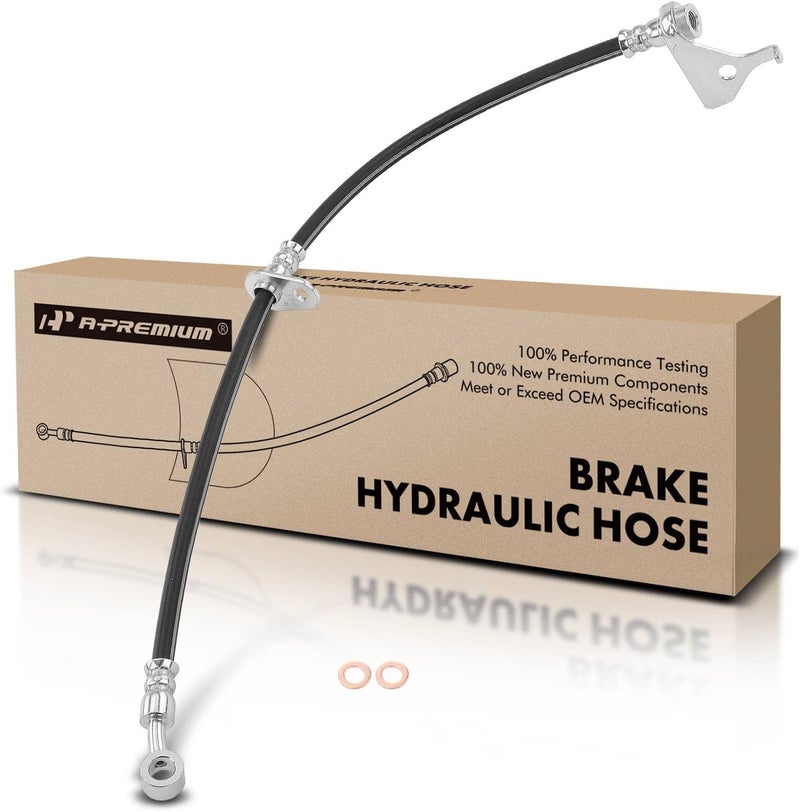 A-Premium Front Left Driver Brake Hydraulic Hose for Honda - Image 1