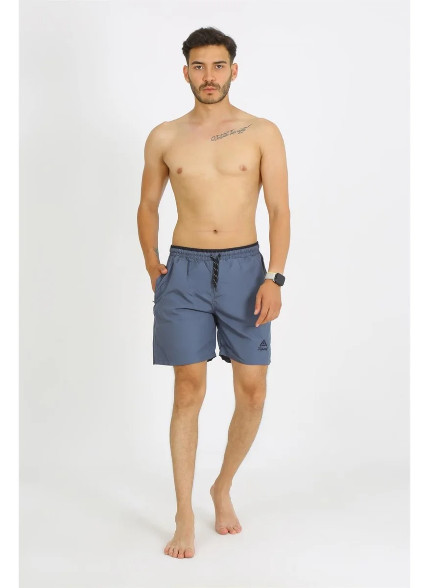 اكبينيز Men's Gray Swim Shorts 27485