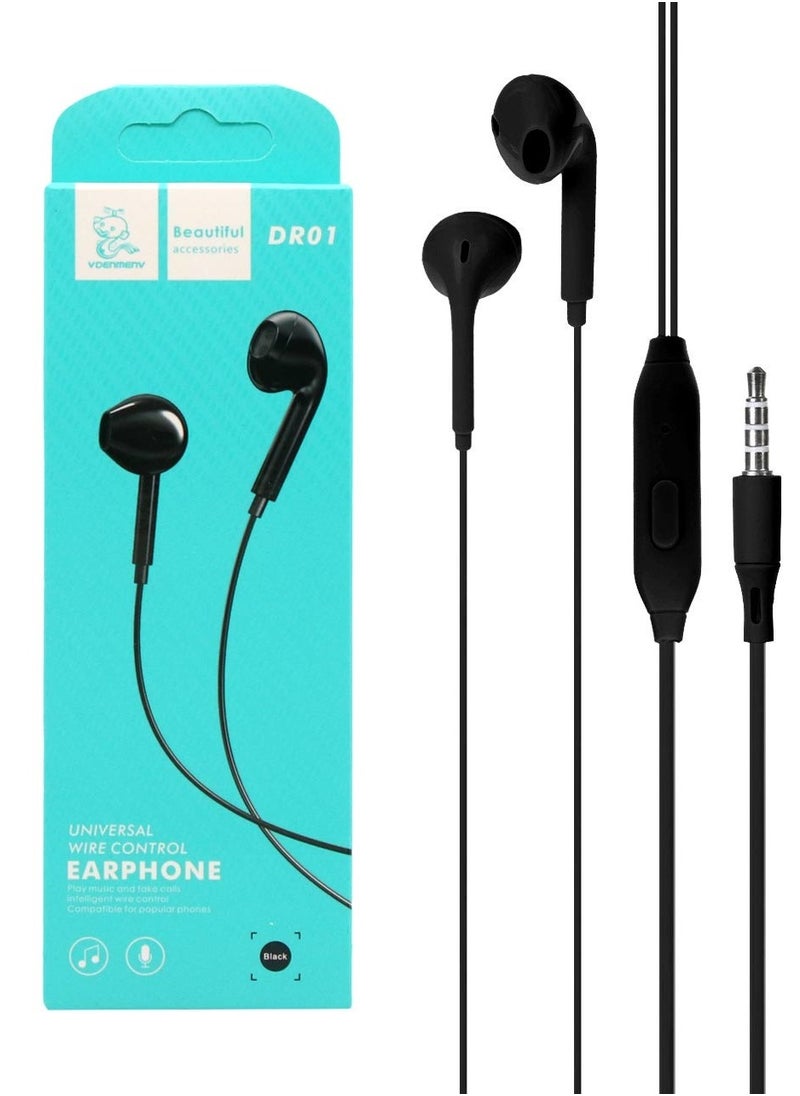 VDenmenV VdenmenV DR01 Universal Wire Control Earphone  - Image 1