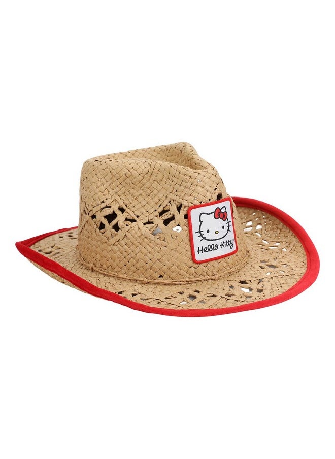 Hello Kitty Character Patch Cowboy Hat Brown - pzsku/Z4E3324003D7D7C46F3DEZ/45/_/1718271683/9ddbb957-6be3-4e0b-aa54-3ec32e2bb6dd