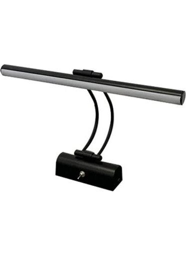 Bhs Life - Black Flute Wall Sconce Mirror Top Bathroom Wall Sconce 6W Natural Daylight - Image 1