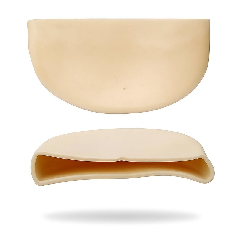 Nextage Cricket Toe Guards for Bats, Set of 2, Camel - Image 1