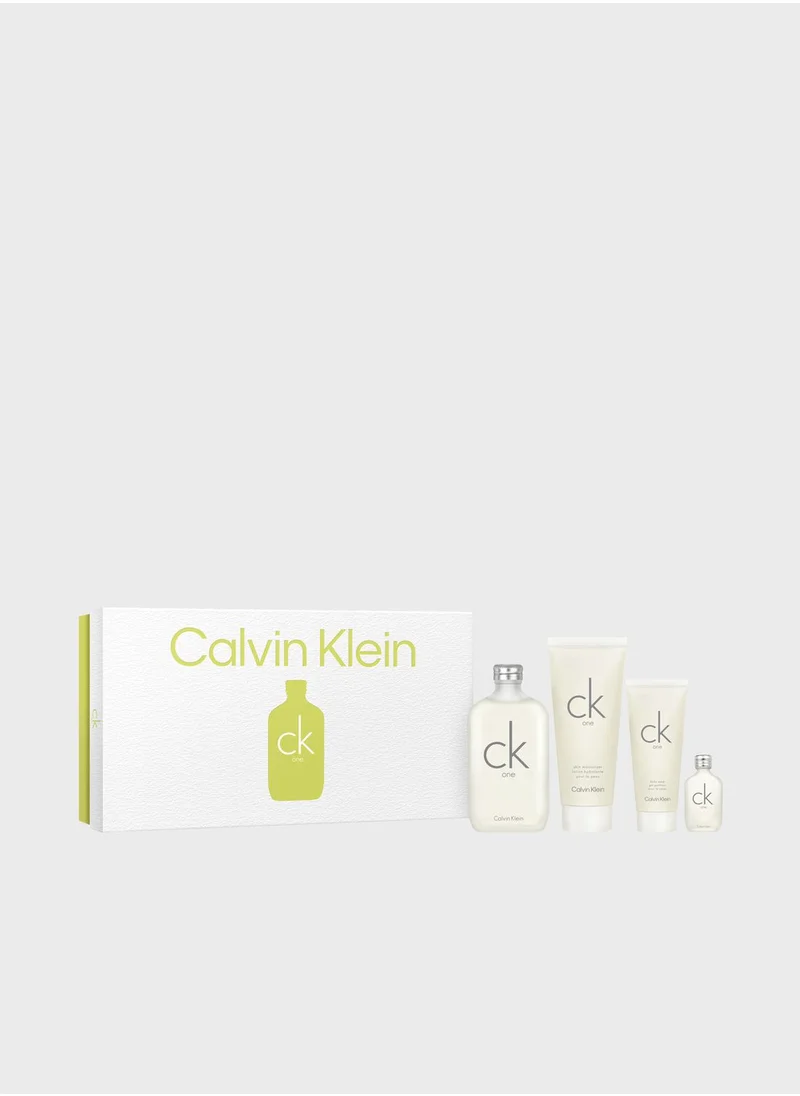 CALVIN KLEIN Calvin Klein Unisex 4-Pc. One Eau de Toilette Gift Set, Savings 30%