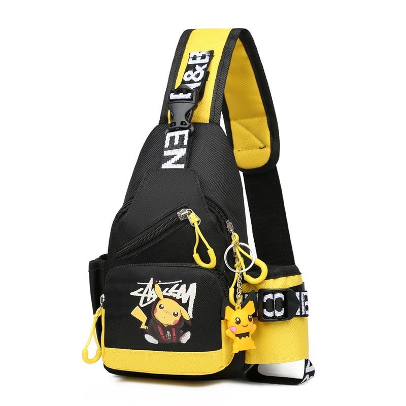 2022 New Children'S Bag Cute Fashionable Style Chest Bag Boy'S Mocking Shoulder Crossbody Backpack Outdoor Coin Purse - Image 1