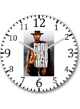 Print Shop The Good, Bad And Ugly Wall Clock Curved Real Glass - pzsku/Z4E338BAF82169E939D9DZ/45/_/1728051350/ec907358-e20f-4c1e-ba2a-470878642e37