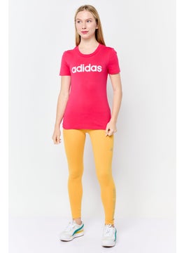 Women Sportswear Fit Training T-Shirts, Pow Pink