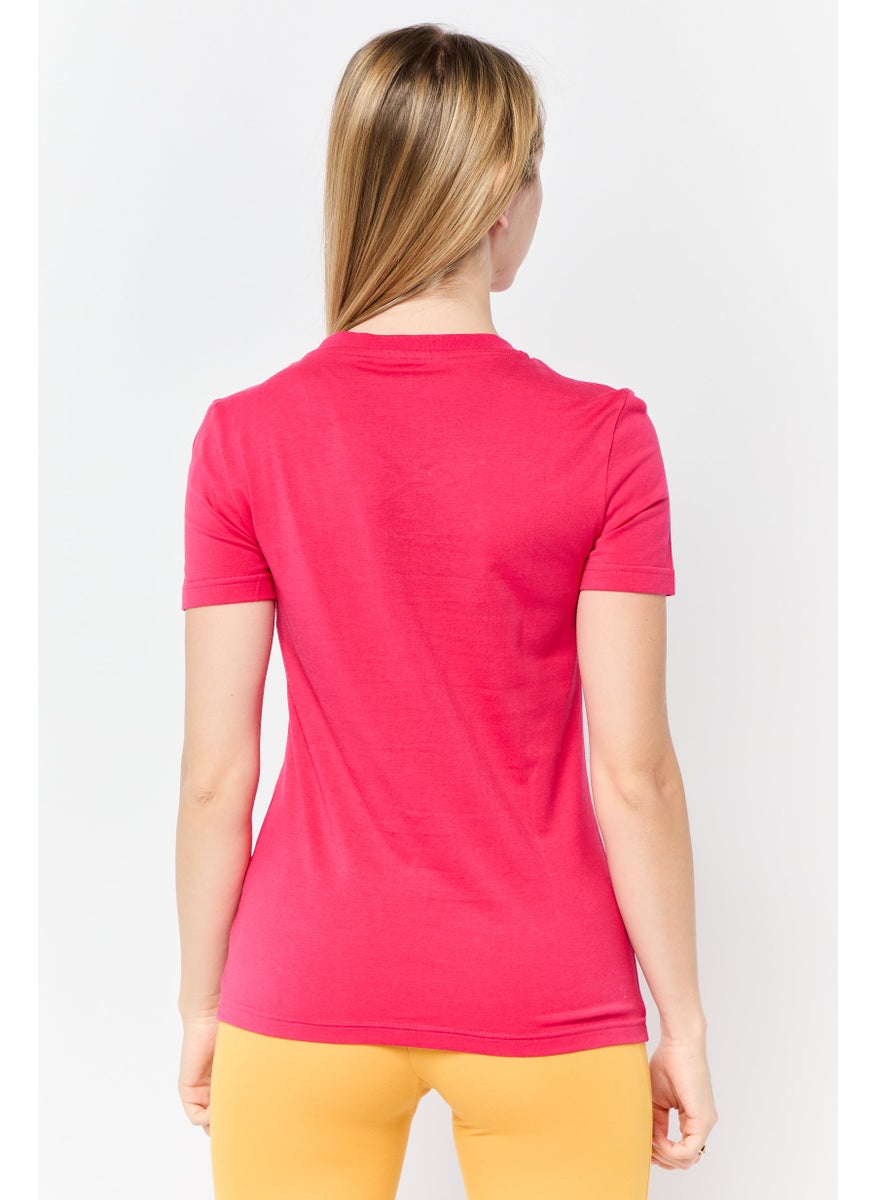 Adidas - Women Sportswear Fit Training T-Shirts, Pow Pink - Image 1