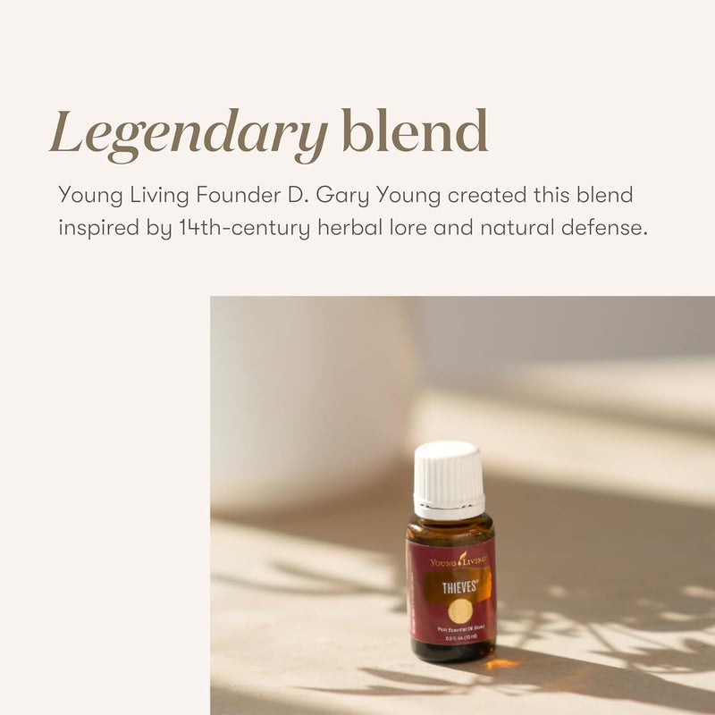 Young Living Thieves Essential Oil Blend - 15ml - Image 3