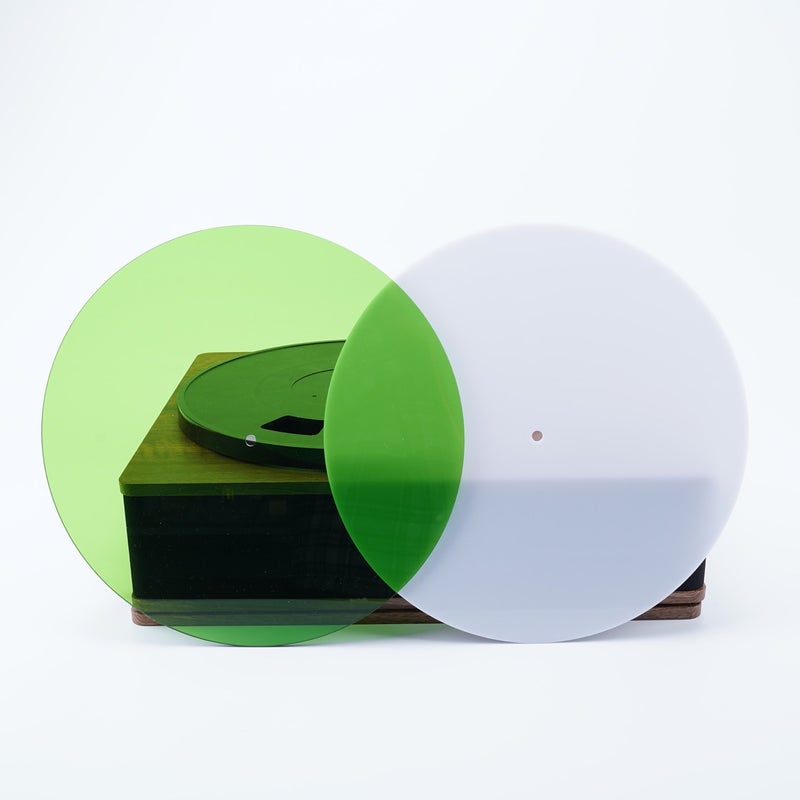 Colorful Acrylic Record Audio Pad Cassette Vinyl Record Gramophone 12 Inch 3Mm - Image 2