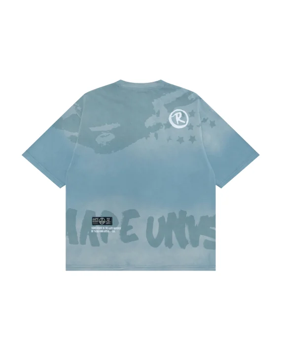 AAPE Washed graphic tee