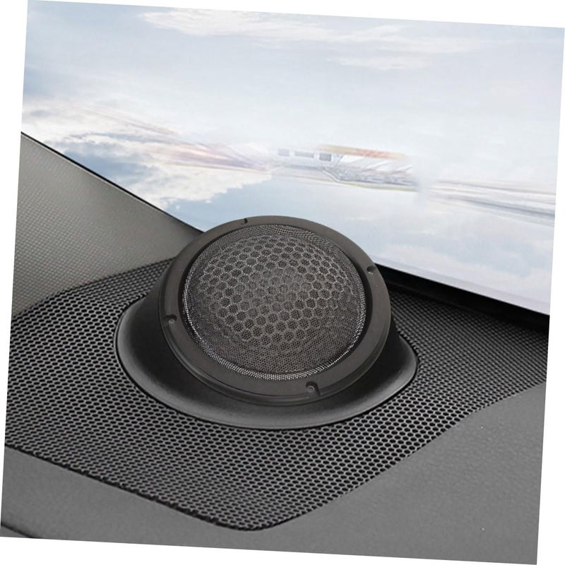 5 Inch Black Speaker Grill Covers 2PCS Set for Car Audio and Home Theater Subwoofer Protection - Image 4