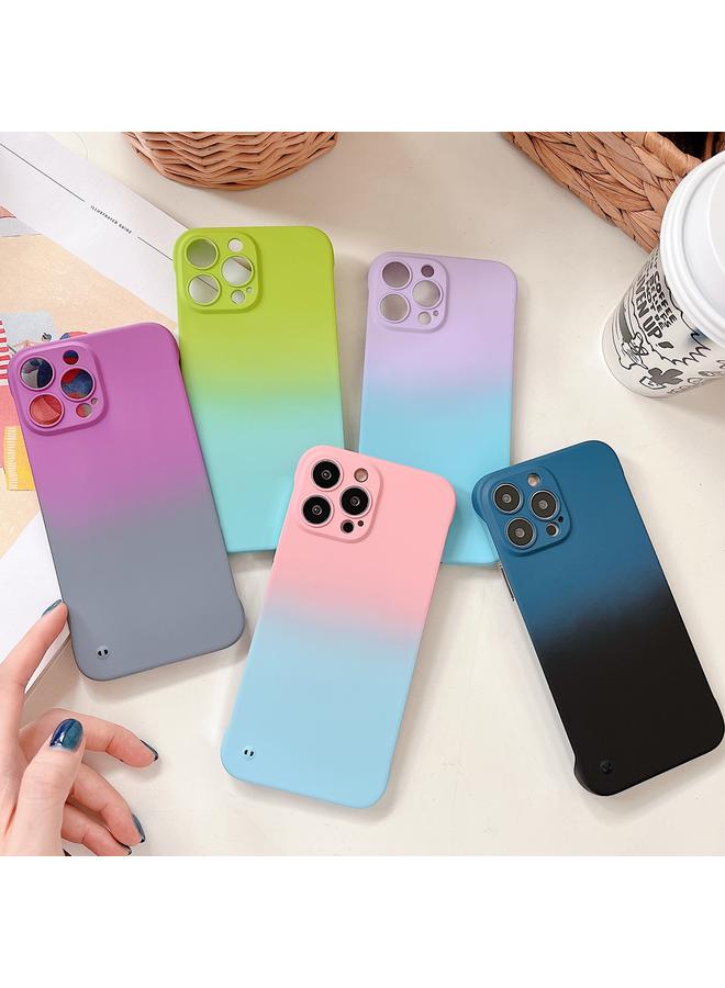 Zaboon Case For iPhone 13 Pro Max Frameless Skin Feel Gradient Phone Case - Image 3