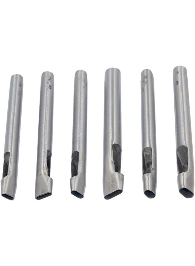 Dgol  7 Sizes Leather Oval Hole Punch Belt Hollow Punching Cutting Cutter Tool Kit  - Image 4