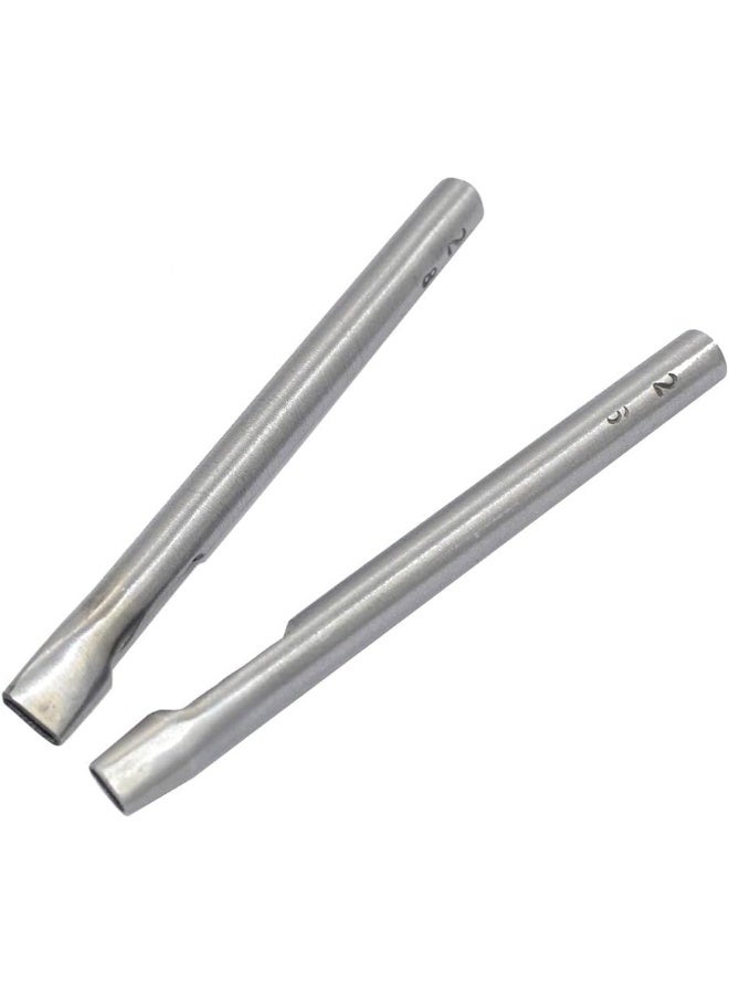 Dgol  7 Sizes Leather Oval Hole Punch Belt Hollow Punching Cutting Cutter Tool Kit  - Image 3