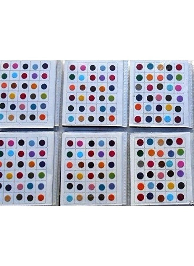 ATCUSA Premium Bindi 720 X Count Assorted Multi Color and Multi Size Indian Daily Use Forehead Bindi Round Dot Tattoo Body Art Sticker  - Image 1