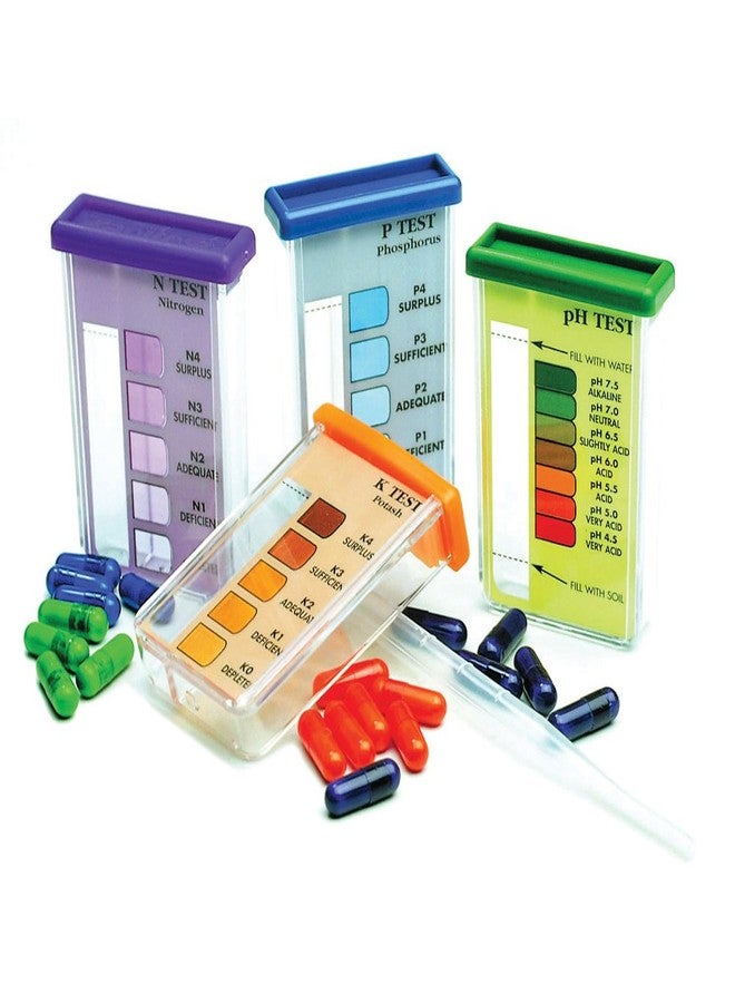 Luster Leaf Rapitest Soil Test Kit for Gardens, Vegetables, Flowers and Lawns. USA designed and assembled soil tester completely, quickly and accurately measures/analyzes soil pH acidity and garden nutrients - Image 1