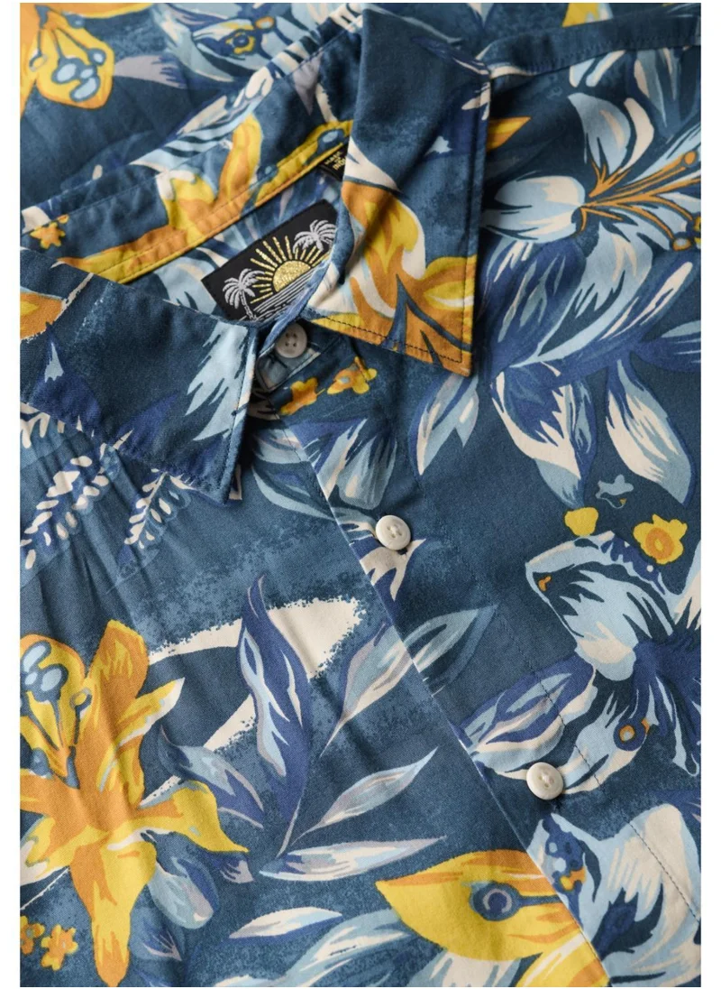 سوبر دراي Hawaiian Print Shirt