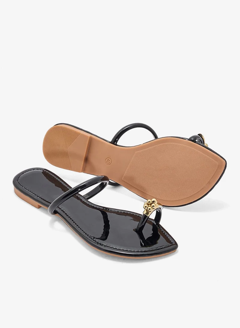 ELLA Flat Sandal With Double Buckle