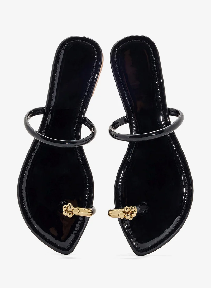 ELLA Flat Sandal With Double Buckle