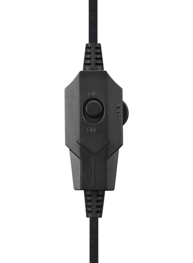 ألتك لانسينج Altec Lansing Wired Over Ear Gaming Headset Black - Image 4