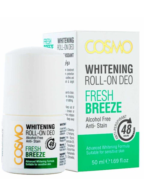 COSMO Fresh Breeze Whitening Roll On Deo - 50ml