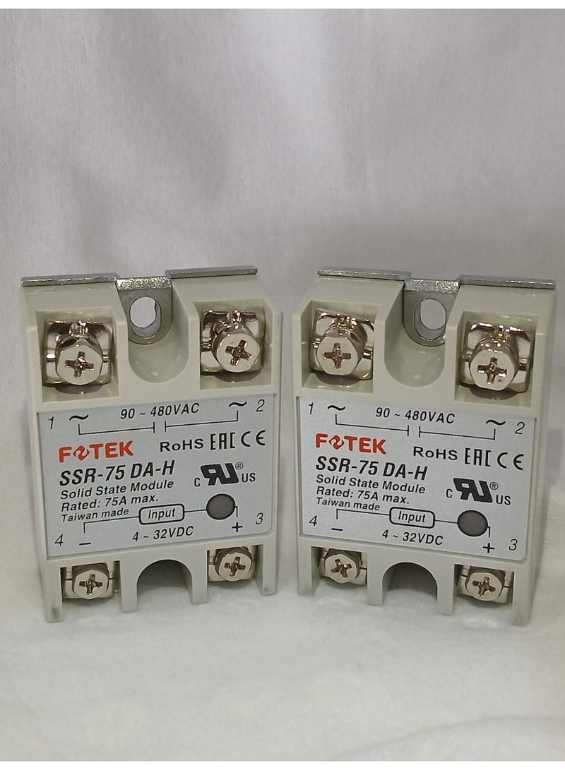 FOTEK Solid State Relay SSR-75 DA-H - Image 2