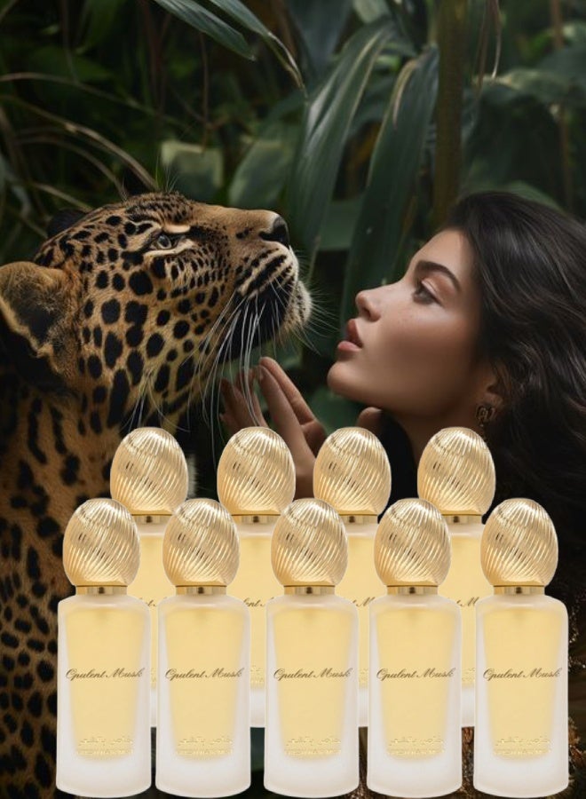 Lattafa 9 Pieces Opulent Musk Hair Mist 50ML - Image 1