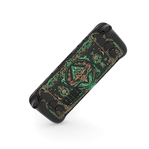 PlayVital Full Set Protective Skin Decal for Steam Deck LCD, Custom Stickers Vinyl Cover for Steam Deck OLED - Totem of Kingdom - Image 5
