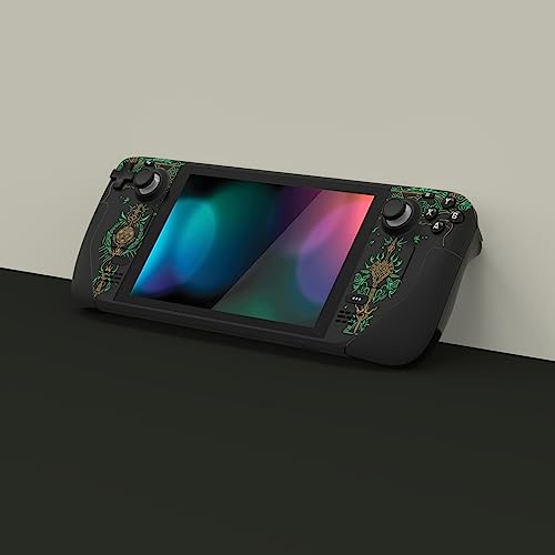 PlayVital Full Set Protective Skin Decal for Steam Deck LCD, Custom Stickers Vinyl Cover for Steam Deck OLED - Totem of Kingdom - Image 2