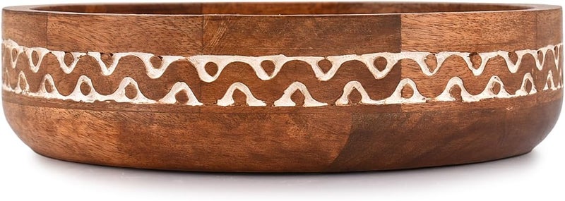 MAHASU Fruit Bowl for Rustic Home Decor Table Centerpieces Home Party Wedding Dcor 10 X 10 X 25 - Image 2