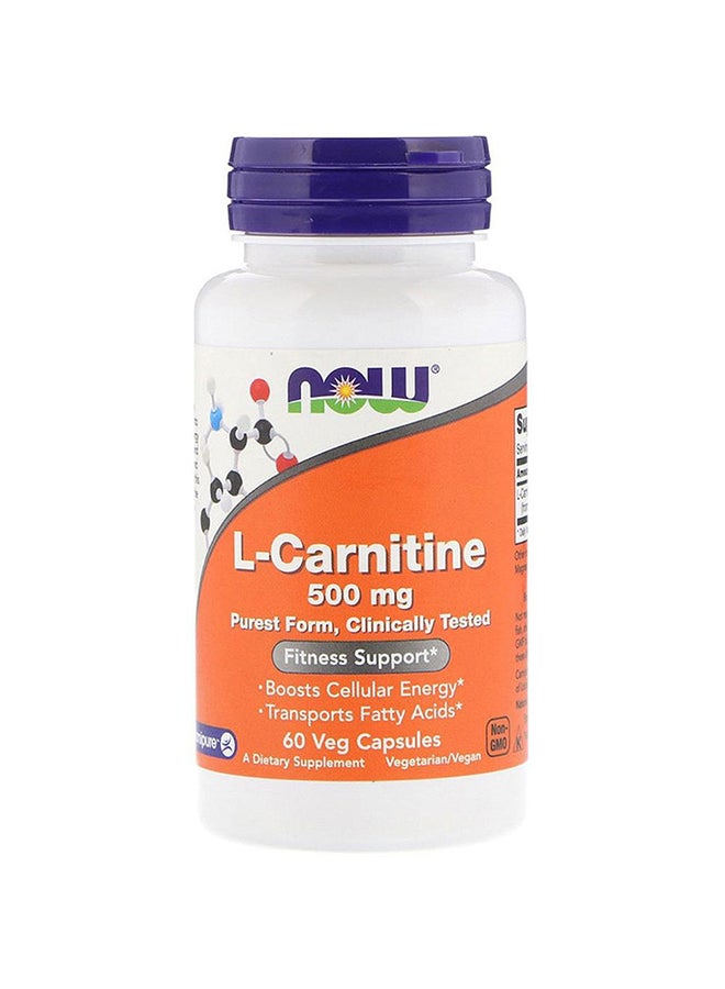 L-Carnitine Fitness Support - 60 Capsules