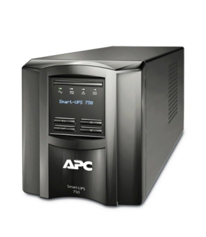 APC SMT750IC 750VA Line Interactive,Smart-UPS Tower, 230V Input Voltage, 6x IEC C13 outlets, SmartConnect Port+SmartSlot - Image 1